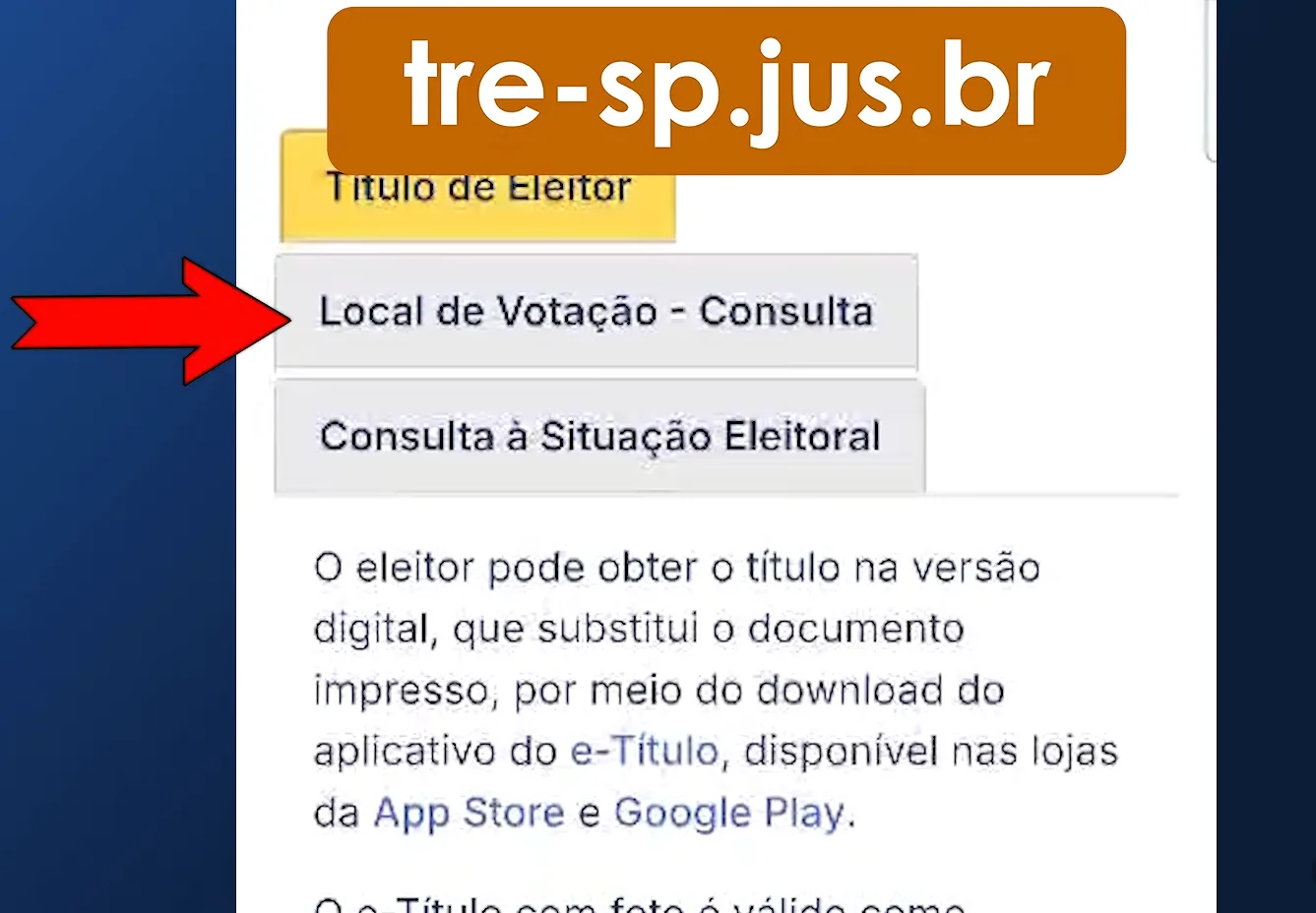 Como descobrir onde votar nas Eleições 2026
