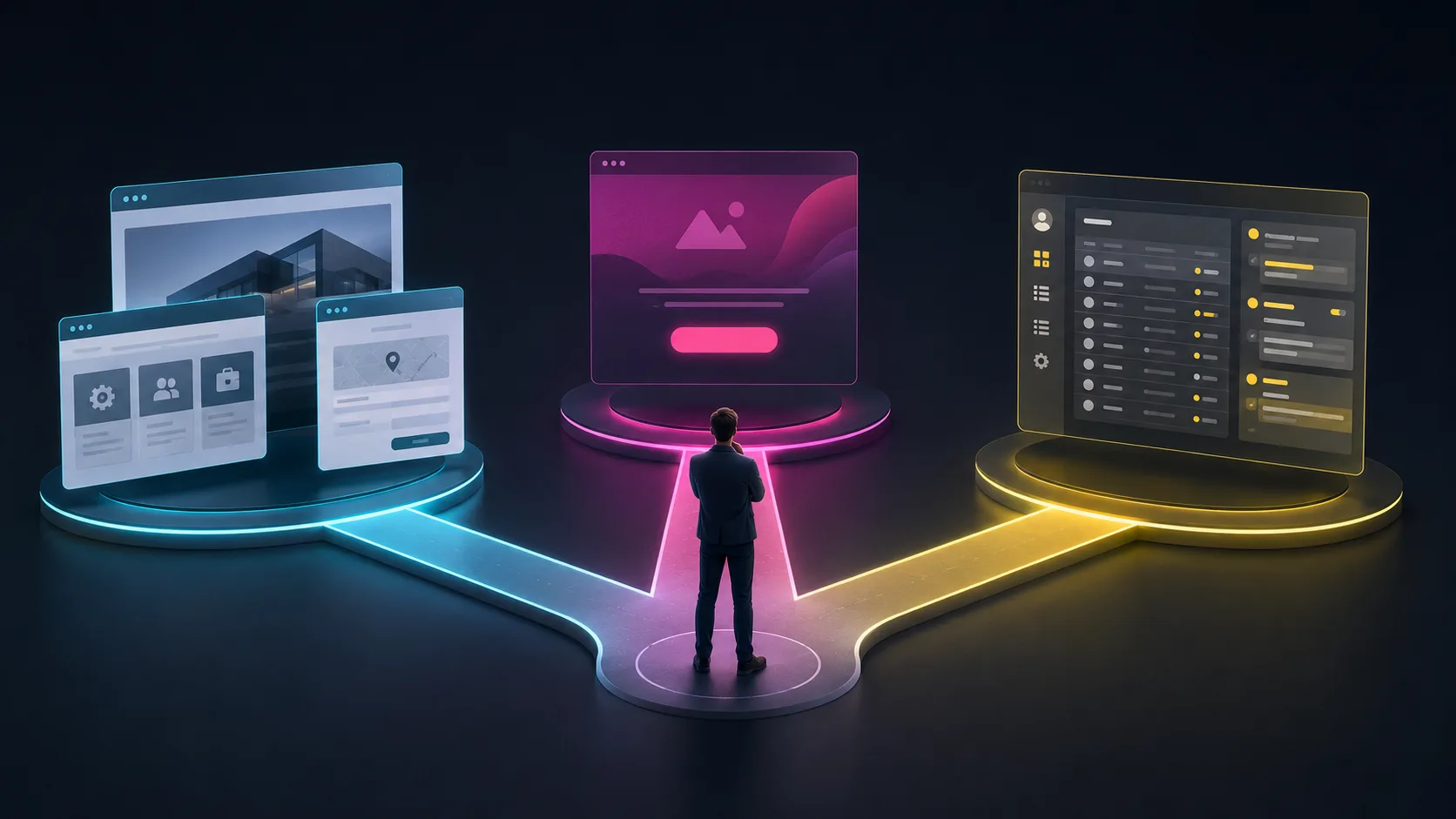 Site institucional, landing page ou sistema web: qual escolher?