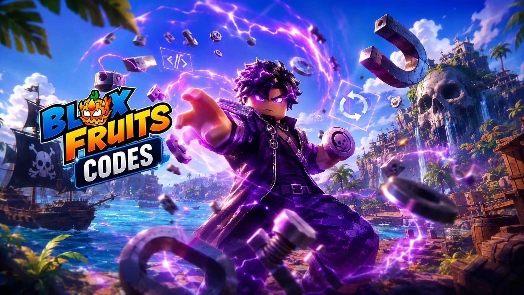 Blox Fruits Update 30: códigos ativos, trading values e Magnet Fruit