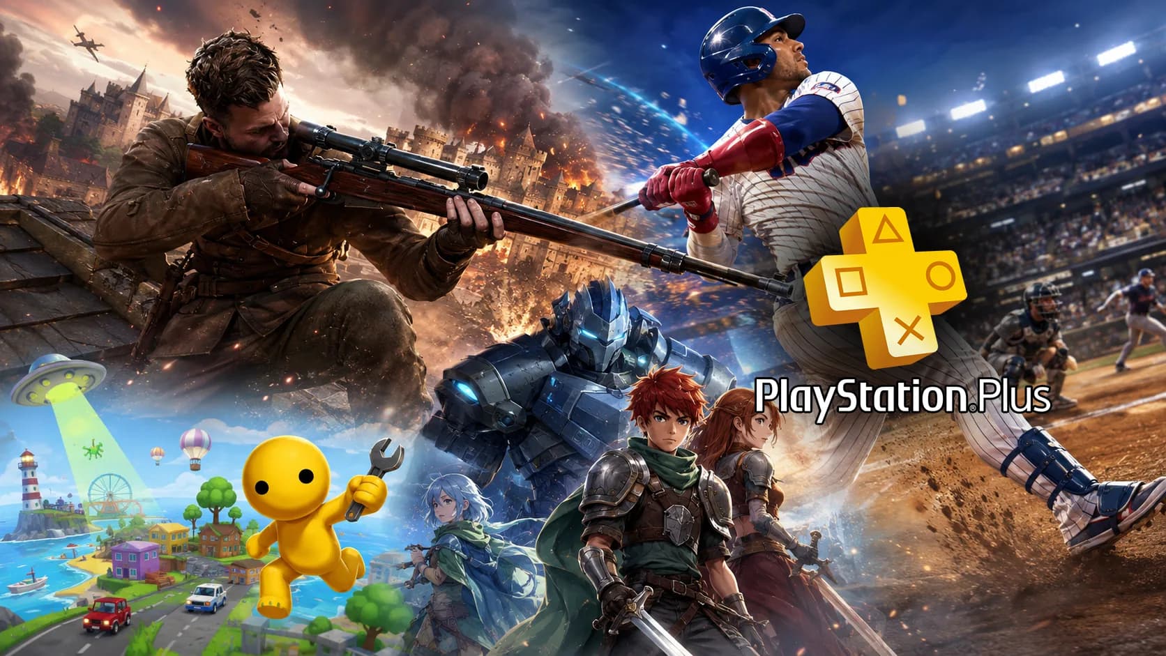 PS Plus setembro de 2026: Sony confirma quatro jogos grátis