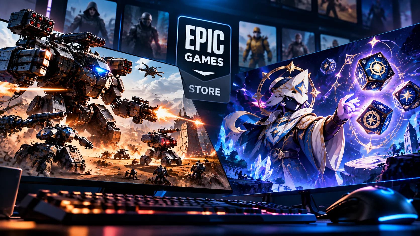 Epic Games: jogos grátis desta semana e próximos títulos
