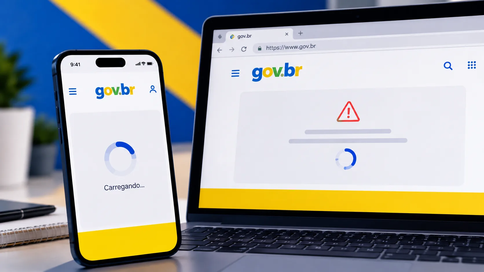 Gov.br apresenta instabilidade nesta segunda-feira e afeta login em serviços públicos