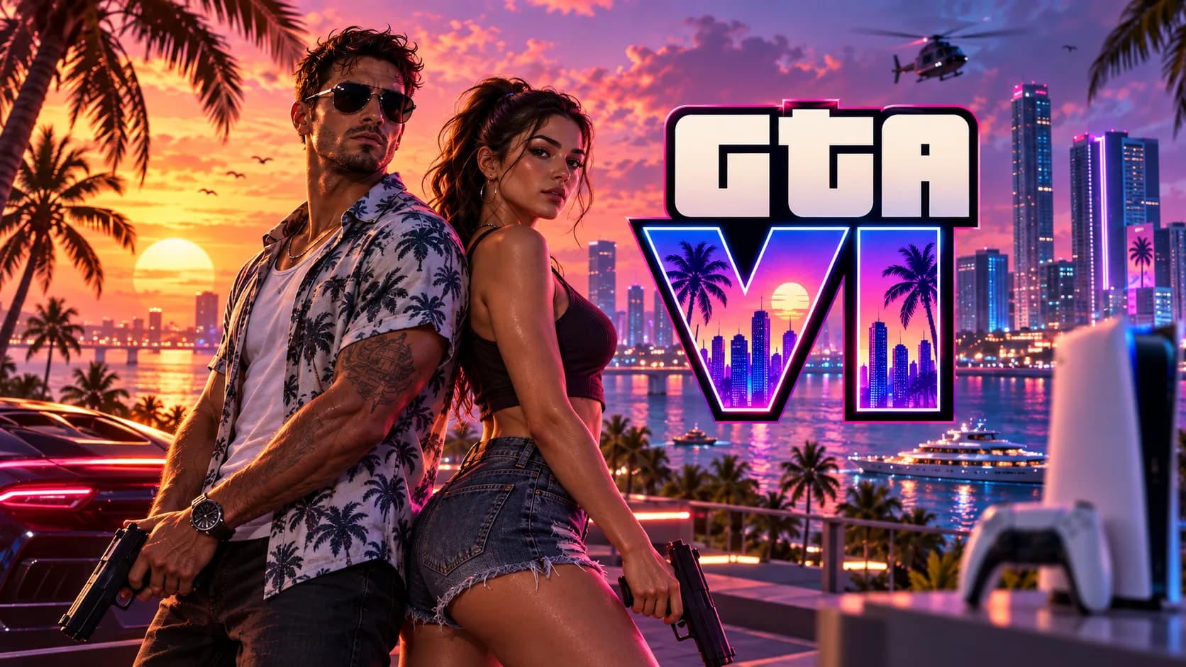 GTA 6 ganha novos detalhes de gameplay; PS5 Pro esgota nos EUA