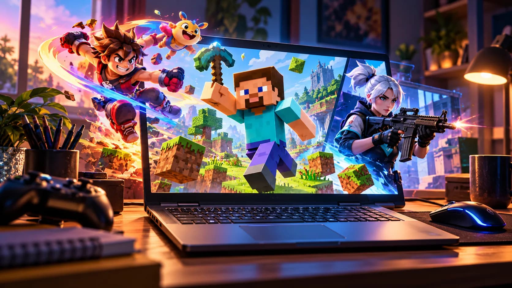 Jogos grátis para PC fraco em 2026: opções leves para jogar