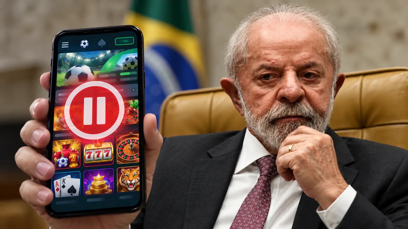 Lula e Bets Esportivas. Governo prepara MP para proibir apostas e jogos online