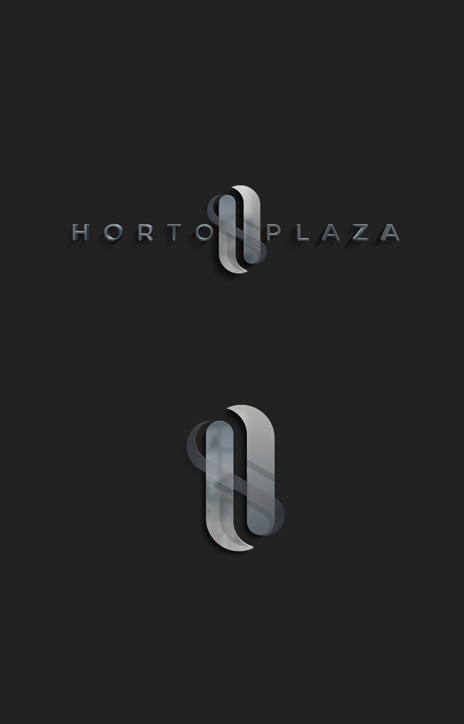 Criação de logo e marca - Projeto Hotel em Hortolândia Horto Plaza